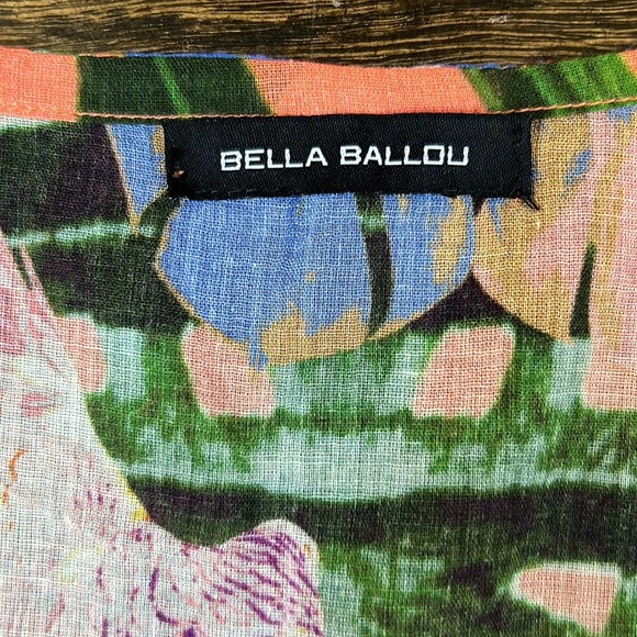 Bella Ballou Animal Print Beach Kaftan One Size - Picture 3 of 7